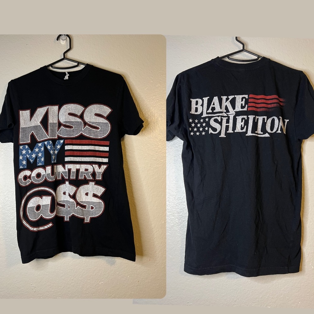 Blake Shelton Vintage Concert Graphic t-shirt (RARE One of a Kind) Small